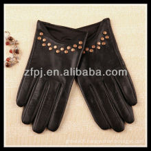 New Style Ladies Wearing custome made Leather Gloves